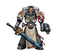 HiPlay JoyToy Warhammer 40K Collectible Figure: Grey Knights Strike Squad Justicar 1:18 Scale Action Figures JT8995