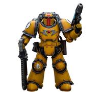 HiPlay JoyToy Warhammer 40k Collectible Figure: Imperial Fists Legion MkIII Despoiler Squad Sergeant with Plasma Pistol 1:18 Scale Action Figures JT9084
