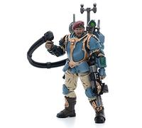 HiPlay JoyToy × Warhammer 40K Officially Licensed 1/18 Scale Science-Fiction Action Figures Full Set Series-Astra Militarum Tempestus Scions Command Squad 55th Kappic Eagles Vox Operator