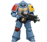 HiPlay JOYTOY Warhammer 40k Space Wolves Intercessor con Bolt Rifle, Bolt Pistol e Chainsword JT03851 Set di Figure d'Azione in Scala 1/18