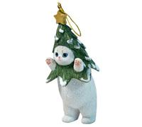 HiPlay JXK Christmas Cat Tree JXK325-1A Static Figurina di Animale Realistica Dipinta a Mano con Maestria