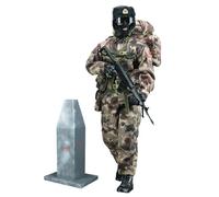 HiPlay KSJYTOY Collectible Figure Full Set: PLA Military Soul Soldier, design senza cuciture, 1:6 Scale Miniature Action Figurine JY23006