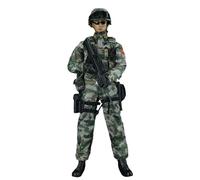 HiPlay KSJYTOY Collectible Figure Full Set: PLA Military Soul Soldier, design senza cuciture, 1:6 Scale Miniature Action Figurine JY23005