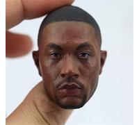 HiPlay Serie 1/6 di figura maschile afroamericana in scala scolpt, bella uomo dura, testa di bambola per action figure Phicen, TBLeague, HT HS004 (E)