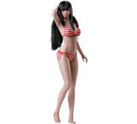 HiPlay TBLeague Female Seamless Young Lady Type Medium Bust S35 Suntan-Skined Non-Detachable Feet with Head Sculpt 1/6 Scale Action Figure Body