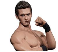 HiPlay TBLeague HS005(A) - Figura maschile in scala 1/6, figura maschile da uomo duro, testa di bambola per action figure Phicen, da 30,5 cm