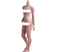 HiPlay WorldBox 1:6 Scale Female Seamless Action Figure Body - Slim Body Shape, Fair Skin (AT201 Wheat Skin)