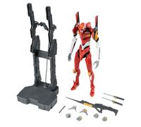 HiPlay Yolopark AMK Series Collectible Figure, New Century Evangelion, EVA-02 Unit, Mecha Musume Style Glue-Free Assembly Model Kit EVA-02