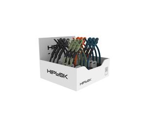 HIPLOCK Espositore da 12 pezzi Z Lok Combo 3 Colorazioni Diverse