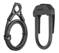 Hiplok - DX Plus With 2 M Cable - Lucchetto per bicicletta One Size grigio