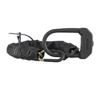 Hiplok E-DX, Lucchetto ad arco e a catena, Unisex, ALL BLACK, Circonferenza di chiusura 100cm