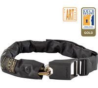 Hiplok GOLD, Lucchetto a catena, Unisex, ALL BLACK, Circonferenza di chiusura 85cm