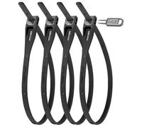 Hiplok - Z Lok 4 Pack - Lucchetto per bicicletta One Size grigio