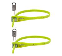 Hiplok Z-Lok Cavo Di Sicurezza Twin Pack: Lime