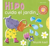 Hipo cuida el jardín