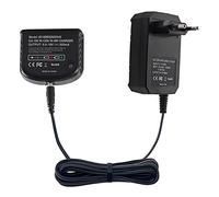 Hipoke Caricatore di Ricambio 90556254-01 Compatibile con Black & Decker 9.6V 12V 14.4V 18V Nicad Nimh Batteria HPB18-OPE HPB18 HPB14 HPB12 HPB96 244760-00 A1718 FSB18