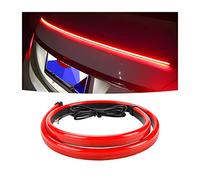 HIPOPY Luce del freno a LED per auto, striscia LED, 35 pollici, 144 LED, barra di luce freno stop a montaggio alto DC12V, luce di segnalazione di avviso per finestrino posteriore per veicoli, camion e