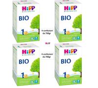 HIPP 1 600GR latte polvere 0-6 mesi 4confezioni SCAD 25/06/2027 -nuovo-Italia