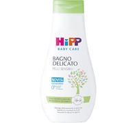 HiPP - Baby Care - Bagno Delicato, Bagnoschiuma per Bambini, Deterge e Rigenera Delicatamente, No Lacrime, per Pelli Sensibili, pH Neutro, con Estratto Naturale di Mandorle Bio, 1 Pezzo da 350 ml