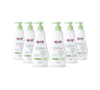 HiPP - Baby Care - Gel Detergente, Deterge con Delicatezza Corpo e Capelli dei Bambini, No Lacrime, per Pelli Sensibili, con Estratto Naturale di Mandorle Bio, 6 Flaconi da 400 ml
