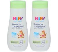 Hipp Baby Care Shampoo con balsamo 2x200 ml Shampoo