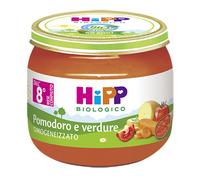 HiPP Sugo pomodoro e verdure - Condimento biologico per bambini da 8 mesi, 2 vasetti da 80 g