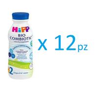 HIPP Bio Combiotic 2 - Latte Proseguimento 470 ml Confezione Da 12 Bottiglie