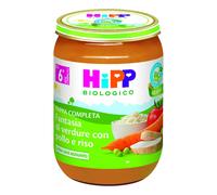HIPP BIO PAPPA PRONTA FANTAS VERD POLLO RISO 190 G