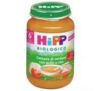 HIPP BIO PAPPA PRONTA FANTAS VERD POLLO RISO 190 G