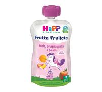 Hipp Frutta Frullata - Mela Prugna Gialla E Pesca, 90g