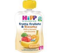 Hipp - Frutta Frullata & Biscotto - Mela E Banana Con Biscotto 90 Gr