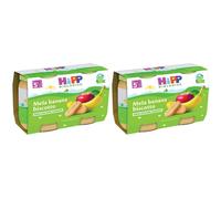 HiPP Bio Mela Banana Biscotto 2x250 g Pappa