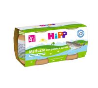 Hipp HIPP OMOGENEIZZATO MERLUZZO CON PATATE CAROTE 2X80 G