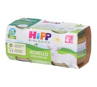 Hipp Bio Omogeneizzato Agnello con Verdure 2 x 80 g