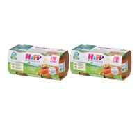 Hipp Bio Omog Carote/Ceci2X80G 2x2x80 g Pappa