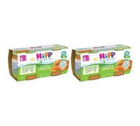 Hipp Bio Omogeneizzato Carote/Lenticchie 2x2x80 g Pappa
