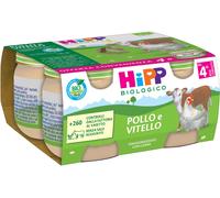 Hipp omogeneizzato pollo e vitello 4x80g