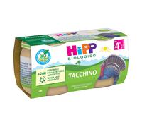 Hipp Bio Omogeneizzato Tacchino 2 Pezzi Da 80 G 160 g Pappa