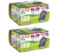 Hipp Bio Omogeneizzato Tacchino 2x320 g