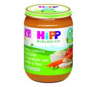 HIPP BIO PAPPA PRONTA FANTAS VERD POLLO RISO 190 G