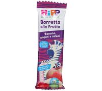 HiPP Biologico Barretta alla Frutta Banana, Lamponi e Cereali 4x23 g
