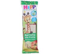 HiPP Biologico Barretta alla Frutta Mela, Banana e Cereali 4x23 g