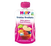 Frutta frullata Mela pesca Frutti di Bosco 90g
