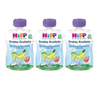HiPP Biologico Frutta Frullata Pera e mela Frutto del Drago e Ribes ne