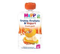 HiPP Biologico Frutta Frullata & Yogurt Frutti Gialli 90 g Frutta