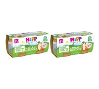HiPP Biologico Mela e Albicocca 2x2x80 g Pappa