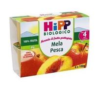 Hipp Frutta grattugiata Bio Mela e Pesca 4 x 100 g