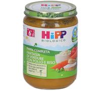 HIPP BIO PAPPA PRONTA FANTAS VERD POLLO RISO 190 G