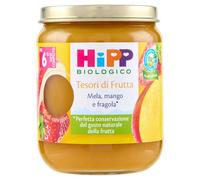 HiPP Biologico Tesori di frutta Mela, mango e fragola° 160 g