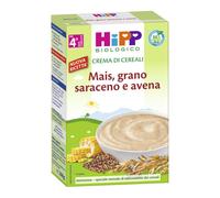 HiPP Crema di Cereali Bio – Mais, Grano Saraceno e Avena – 200 g